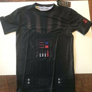 Under Armour Darth Vader Compression Shirt NWT!!